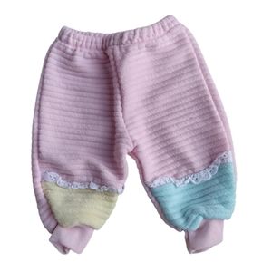 Bn) Infant Girls Pink Pastel Bottoms | Size 6–9 Months | Soft & Cozy